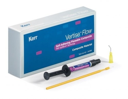 Vertise Flow Test-me Kit, в составе 1 шприц, 2г, оттенок А2, 10 наконечников, 10 щеточек, Kerr 0001912445 - фото 437273