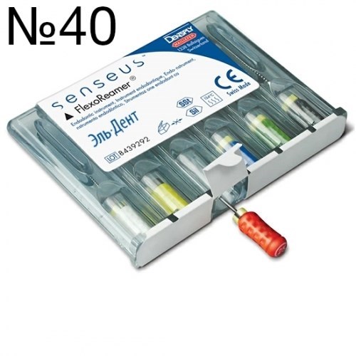 Flexoreamer SENSEUS №40 (6шт)-очень гибкий инструмент с силиконовой ручкой 1231914997 - фото 447841