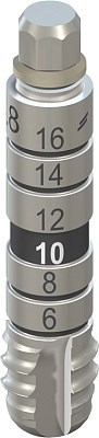 Метчик для переходника S/SP, Ø 4,8 мм, L 23 мм, Stainless steel 044.579 - фото 453837
