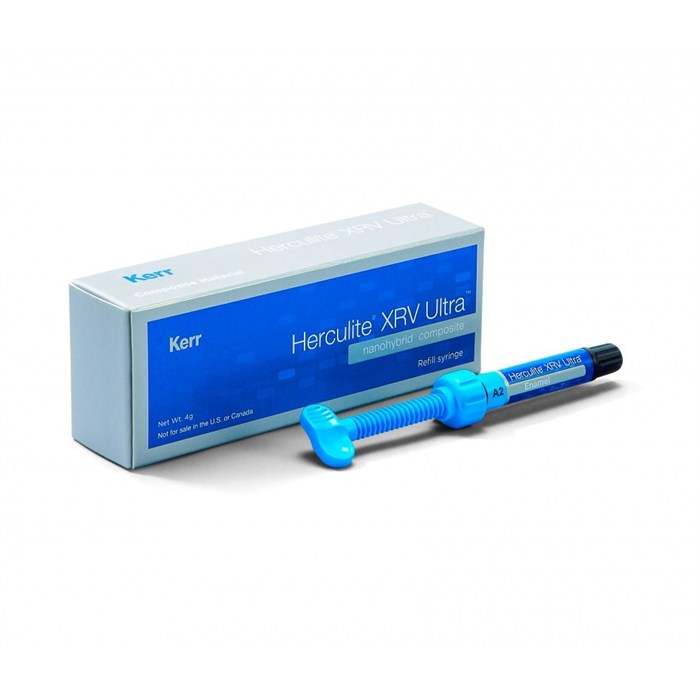 Herculite XRV Ultra — наногибридный универсальный композит, эмаль А 3, шприц 4г 34004 - фото 457667