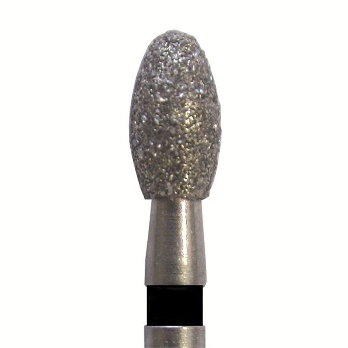 Бор алмазный 833 018 FG, черный, 5 шт. Форма: яйцо 833SG.FG.018 - фото 463295