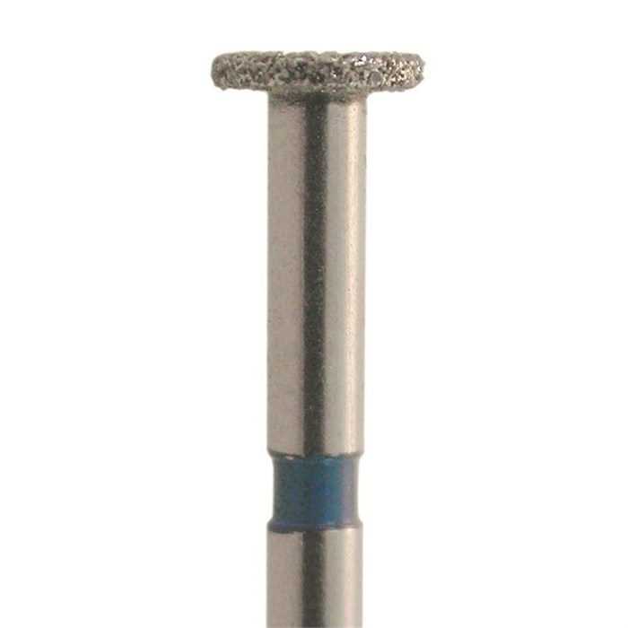 Бор алмазный SL815.FG.026, синий, 25 шт. Форма: колесо SL815.FG.026 - фото 463408