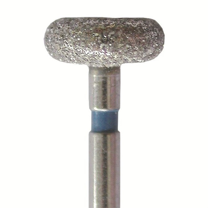 Бор алмазный 909 035 FG, синий, 2 шт. Форма: колесо 909.FG.035 - фото 465485