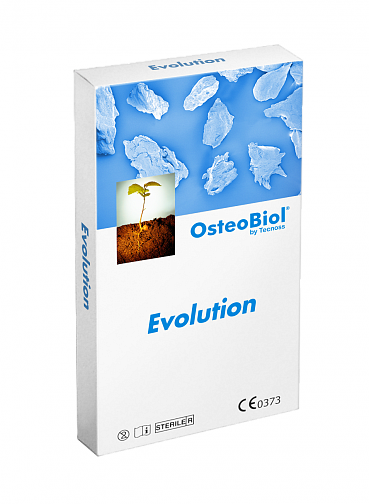 Мембрана Evolution, резорбируемая, 30x30х0,6 мм толстая (OsteoBiol) конский коллаген EVO3HHE - фото 467730
