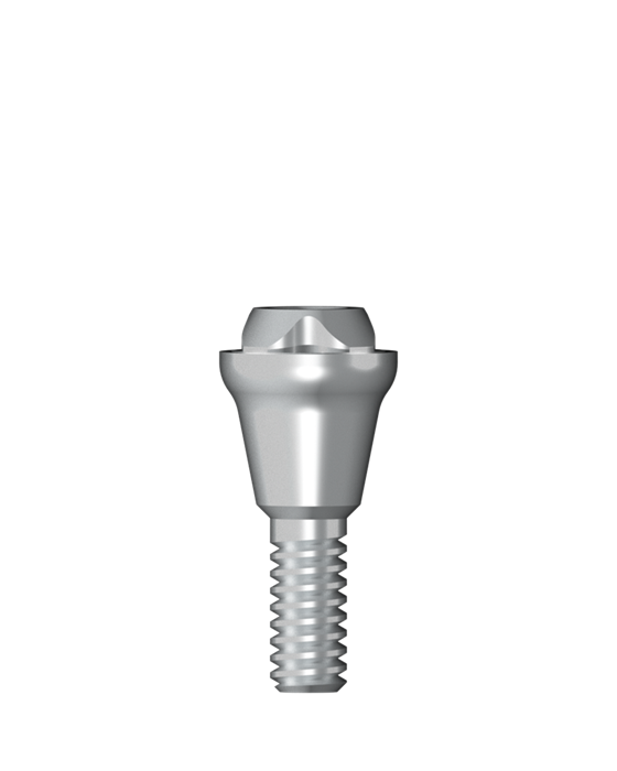 Прямой абатмент MedentiBASE, D 3,5/4,0, GH 1,5 S4100 - фото 468951