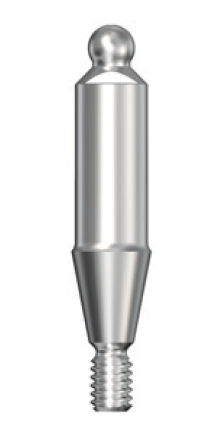 Абатмент Astra Tech шаровидный  4.5/5.0, высота десны 8 мм (Ball Abutment 4.5/5.0, H - 8 mm). 24423 - фото 471109