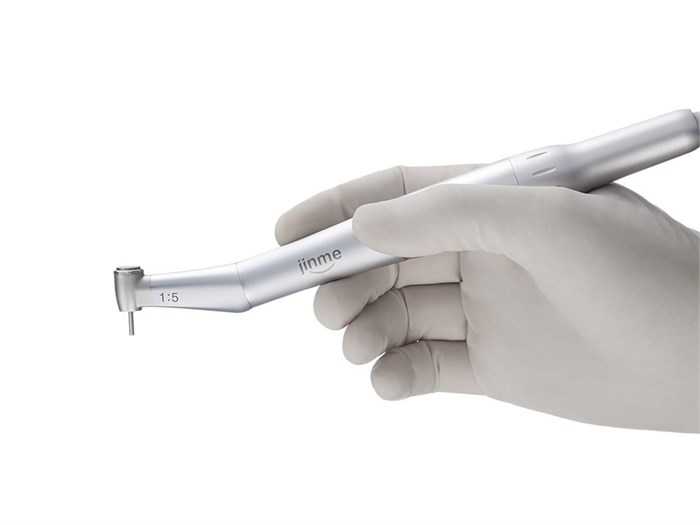 Наконечник угловой Jinme повышающий СА 1:5, со светом Hunan Jinme Dental Handpiece Co., Ltd CA1:5L - фото 471229
