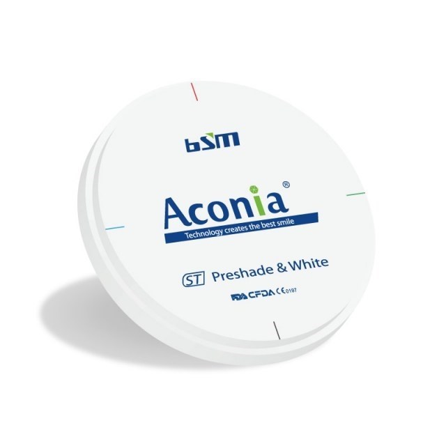 Диск диоксида циркония Aconia ST, A3, 98 x 14 мм ST-A398x14 - фото 474245