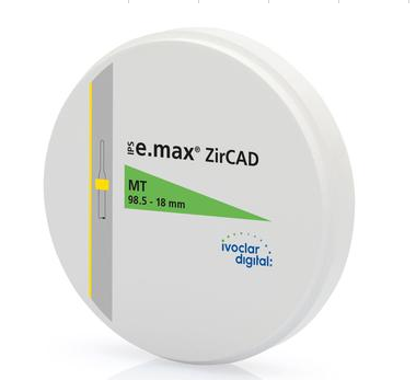 Диск диоксида циркония Ivoclar Vivadent  IPS emax ZirCAD LT 1 98,5-16 мм 686833 - фото 475451