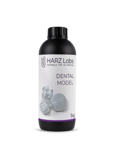 Фотополимер HARZ Labs Dental Model Bоne для LCD/DLP принтеров, 1 литр (для печати моделей) DentalModelBоne - фото 476059