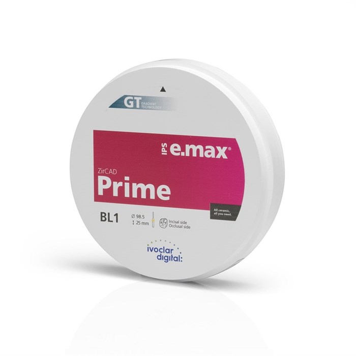 Диск диоксида циркония Ivoclar Vivadent  IPS emax ZirCAD Prime B2 98,5-25 мм 725200 - фото 476403