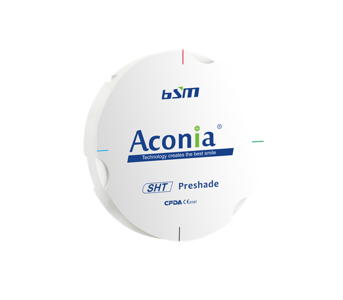 Диск диоксида циркония Aconia SHT, A2, 95x18 мм SHT-A295x18 - фото 477719