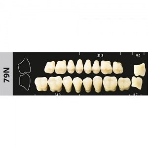 Зубы Major B2 79N жевательный верх, 8 шт (Super Lux). st302575 - фото 479960