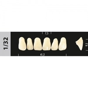 Зубы Major B2 1/32, 28 шт (Super Lux). st921306 - фото 481585