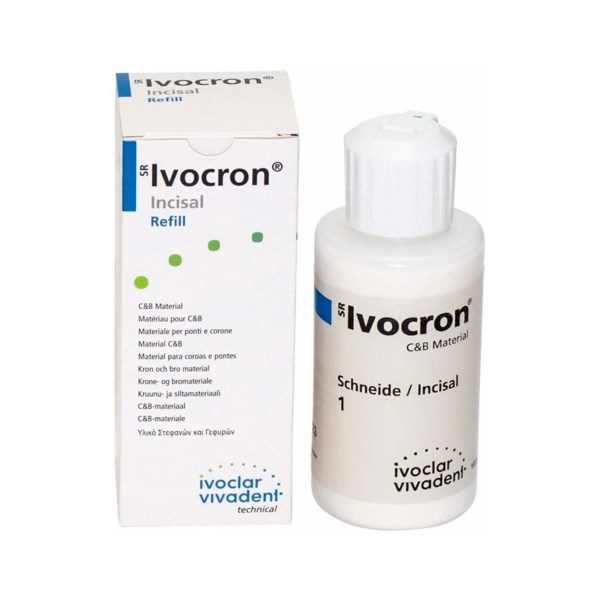 SR Ivocron Incisal - массы режущего края для завершающего оформления облицовок, цвет 1, 100 г 549950AN - фото 482075