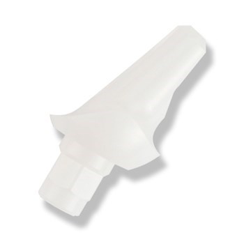 Абатмент керамический угловой (с винтом) FRIADENT CERCON Abutment angled, размер D4.5/GH1/A15 neutral, арт: 47-1251 47-1251 - фото 489716