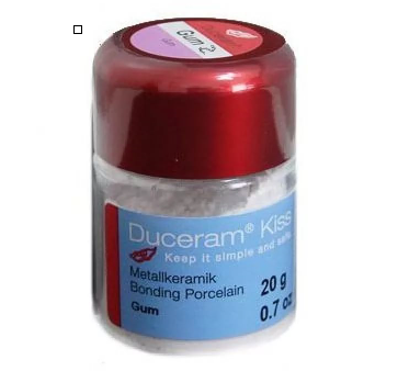Duceram Kiss десневой дентин Gum 2, 20г, арт: 5360919013 5360919013 - фото 495758