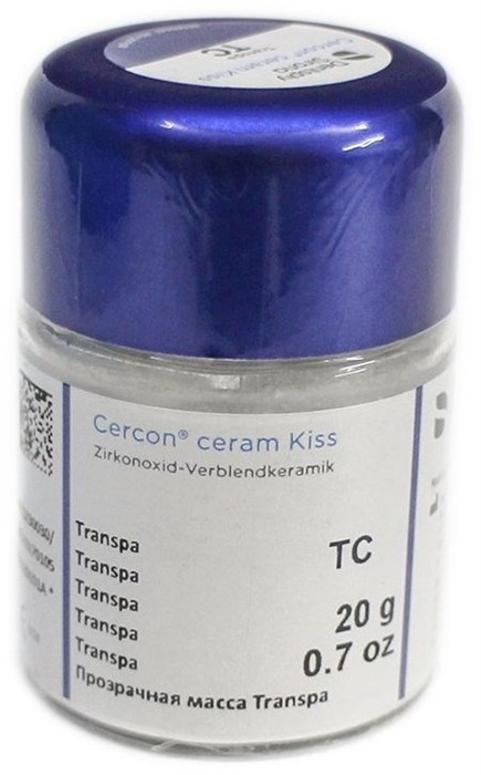 Cercon ceram kiss прозрачная масса Transpa clear TC, 20 г., арт: 5367123003 5367123003 - фото 498069
