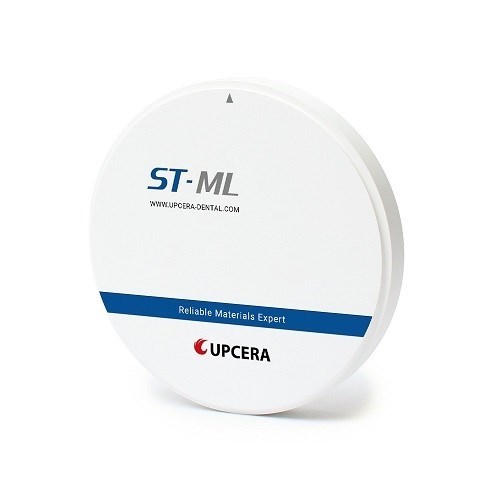 Заготовки циркониевые - Диск ST ML окрашенный послойно А1 (98) 20 мм, арт: ST ML A1 D98-20 STMLA1D98-20 - фото 503502