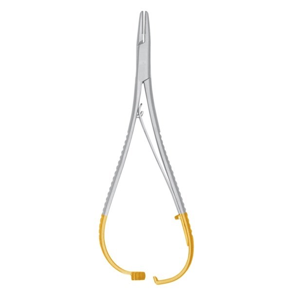 Иглодержатель Mathieu #5076, Perma Sharp, гофрированный, 14 см NH5076 - фото 508446
