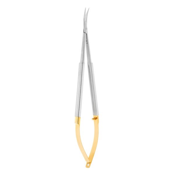 Ножницы хирургические Micro Schere TC, изогнутые, 170 мм 40-48B* - фото 509420