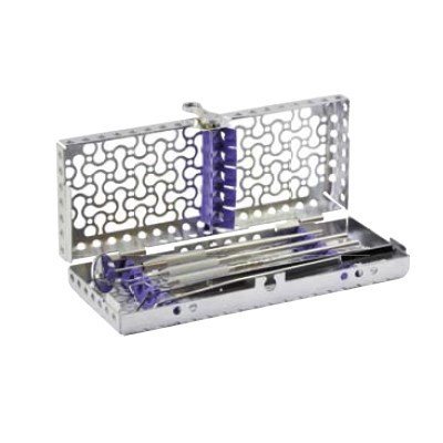 Кассета IMS Infinity 1/4 DIN, 5 инструментов, 76х184х34, голубая IME14DN511 - фото 511815