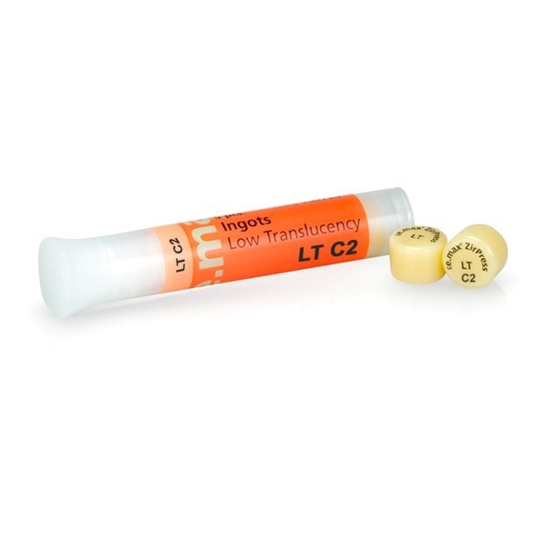 IPS e.max ZirPress LT - керамические заготовки для техники прессования, цвет C2, 5 шт 596791 - фото 514024