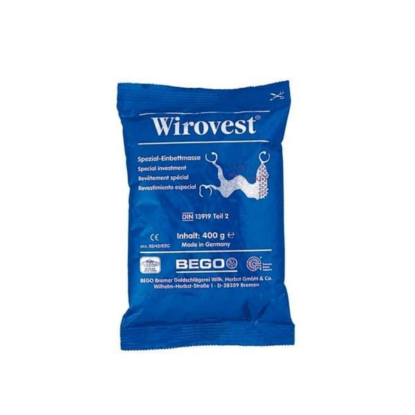 Wirovest - паковочный материал для бюгельного протезирования, 15х400 г, 6 кг 51057 - фото 515107