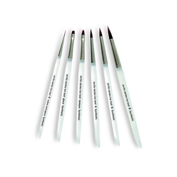 Synthetic Ceramic Brush "Arctic Series", Glace - кисть для керамики, синтетическая, арктическая серия 09-3530 - фото 515398
