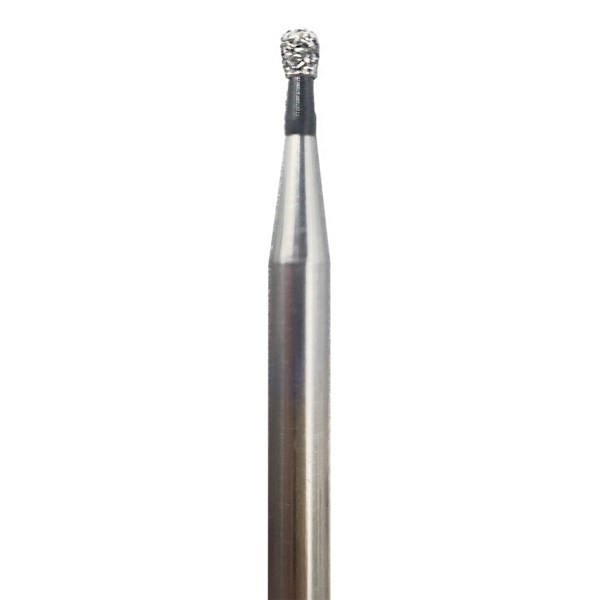 Бор алмазный Ecoline E 805 SC, обратный конус, турбинный наконечник, D=2.1 мм, черный, 1 шт E-805-SC-314-021_1 - фото 532390