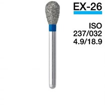Боры Мани EX-26 (5 шт.), Mani Dia-Burs 0000910632