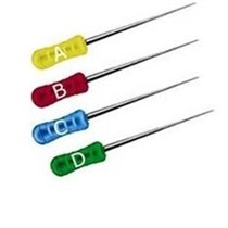 FINGER SPREADER A-D (ассорт.) - Уплотнитель гуттаперчи ручной, 21мм, 4шт, Dentsply-Maillefer (Швейцария) 1231914766