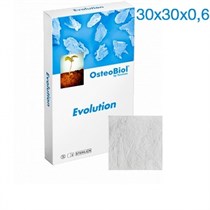 Osteobiol Evolution-30х30х0,6мм. Мембрана толстая (резорбция 4 мес.) EMO3HS
