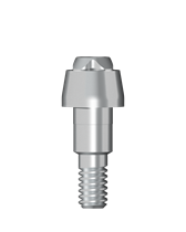 Прямой абатмент MedentiBASE, RP 4,3, GH 2,5 E4210