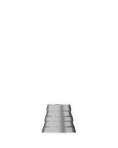 Титановый вклеиваемый колпачок MedentiBASE, короткий, включая винт абатмента MedentiBASE S4800