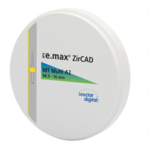 Диск диоксида циркония Ivoclar Vivadent  IPS emax ZirCAD MT Multi A2 98,5-16 мм 686878