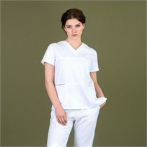 Туника женская TZ300, белый, 40 TZ300-WHT-40