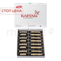 Зубы акриловые Кaifeng 8*1/ C4 36L 1 уп. (12 гарн.), C436L_Kaifeng C436L_Kaifeng