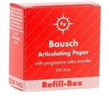 Артикуляционная бумага Bausch ВК 1002,  200 мкрн - копирка бауш прямая, 300л, красная 00000002122 - фото 435282
