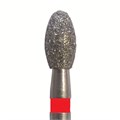 Бор алмазный 833 012 FG, красный, 5 шт. Форма: яйцо 833F.FG.012 - фото 462482