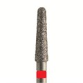 Бор алмазный 850 016 FG, красный, 5 шт. Форма: конус с закругленным концом 850F.FG.016 - фото 462604