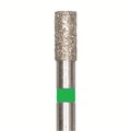 Бор алмазный 836G 014 FG, зеленый, 5 шт. Форма: цилиндр с плоским концом 836G.FG.014 - фото 463255