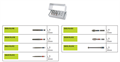 Набор циркониевых инструментов JOTA KIT ZIR PREP, 7 инструментов 1460(JOTAKitZirPrep) - фото 463373