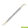 1304-2,5 TiN Удлиненная средняя гладилка с штопфером-шариком Ø2.5mm. Ручка Ø6mm. Покрытие Gold 1304-2-5-TiN - фото 494172