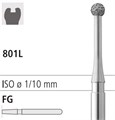 Боры стоматологические алмазные FG 801L/016, зеленый, 6шт. ISO код 314697534016, арт: FG203L/6 C FG203L/6C - фото 500695