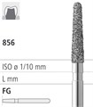 Боры стоматологические алмазные FG 856/016, красный, 6шт. ISO код 314198514016, арт: FG40D18/6 FG40D18/6 - фото 501193