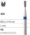 Боры стоматологические алмазные FG 830/009, белый, 6шт. ISO код 314235514009., арт: FG3218/6 FG3218/6 - фото 501954