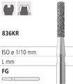 Боры стоматологические алмазные FG 836KR/009, белый, 6шт. ISO код 314157514009., арт: FG3510/6 FG3510/6 - фото 502257