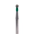 Бор алмазный Ecoline E 801 C, шаровидный, турбинный наконечник, D=1.4 мм, зеленый E-801-C-314-014 - фото 505571