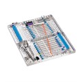 Кассета IMS Infinity Double Decker, двойная, 20 инструментов, 152x246x38, синяя IMN9208 - фото 511697